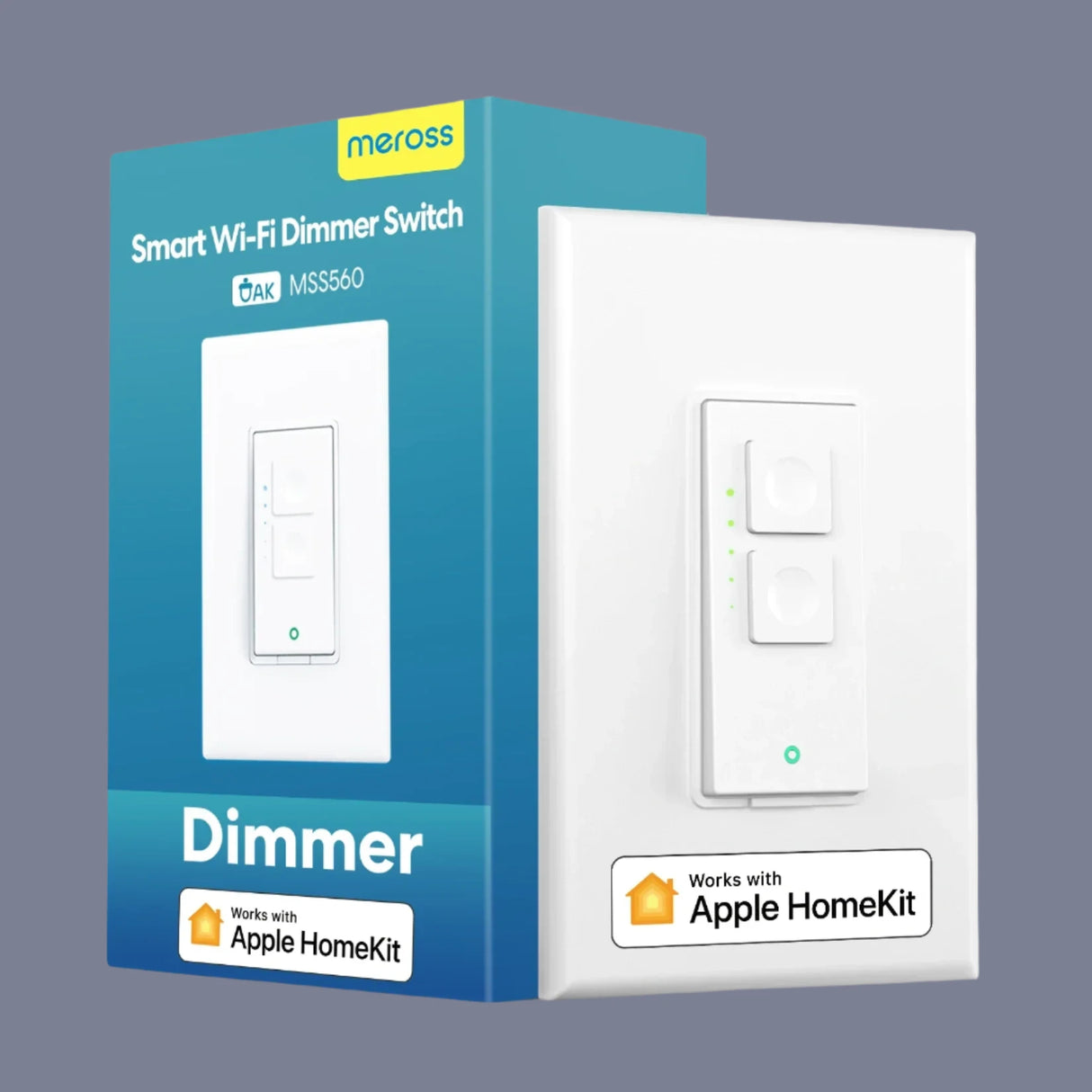 a close up of a box of smart wi - fi dimmer switches