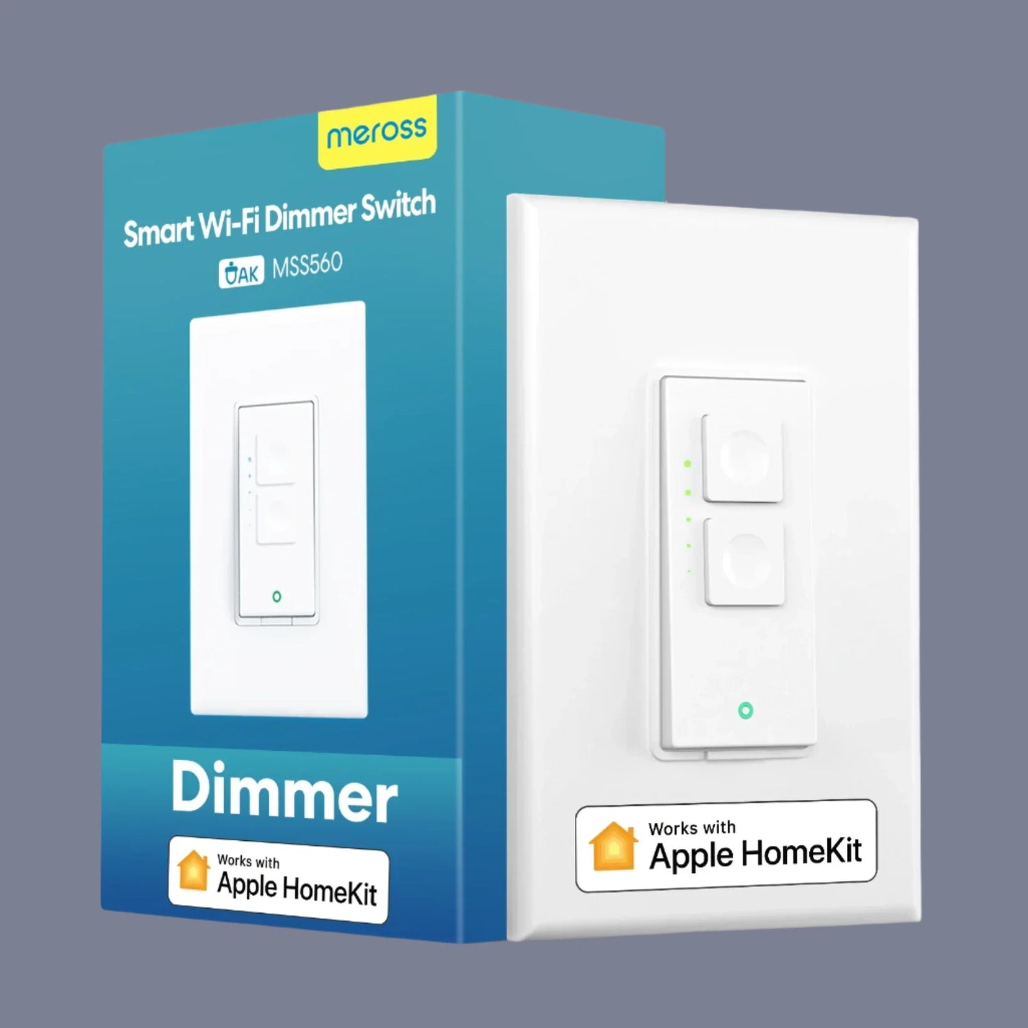 a close up of a box of smart wi - fi dimmer switches