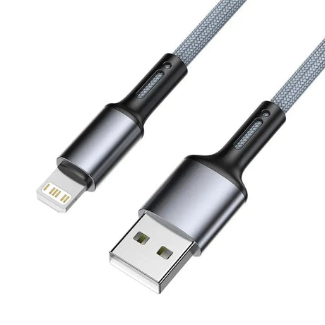 a close up of a usb cable connected to a charger