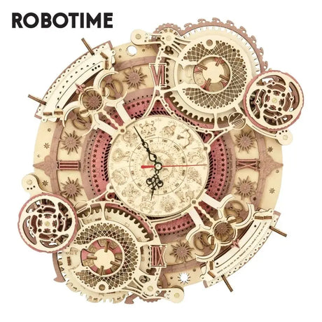 a clock made out of gears and gears