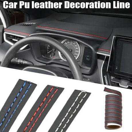car leather decorative line