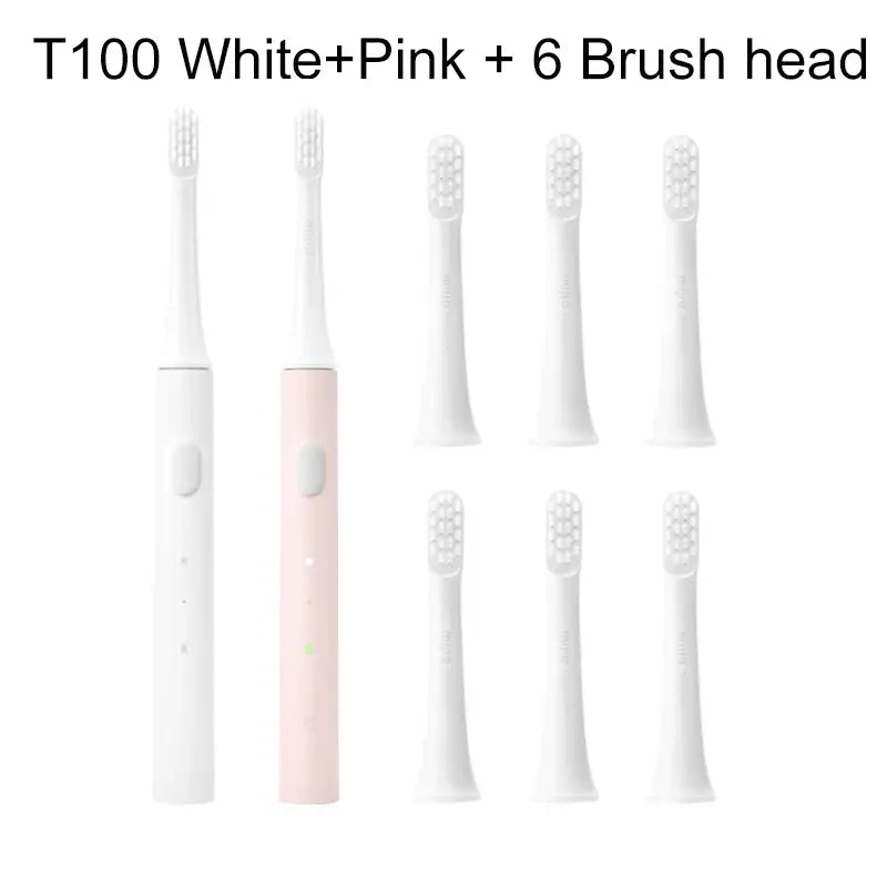 A close up of a group of toothbrushes with different colors