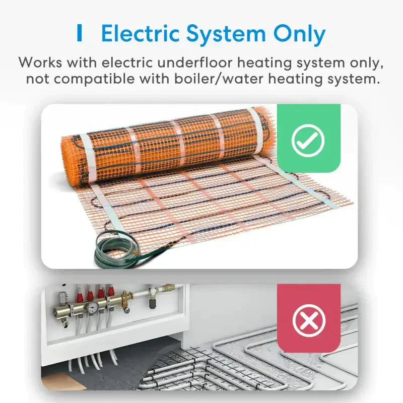 A close up of a heating mat with a heater and a remote control