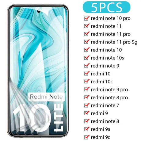the redmi note 10 pro smartphone with its screen open