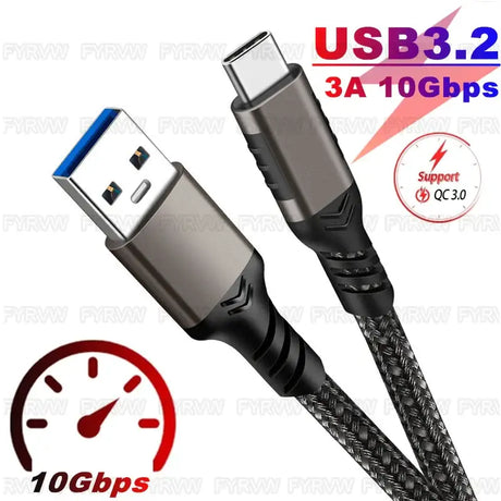a close up of a usb cable with a clock on it
