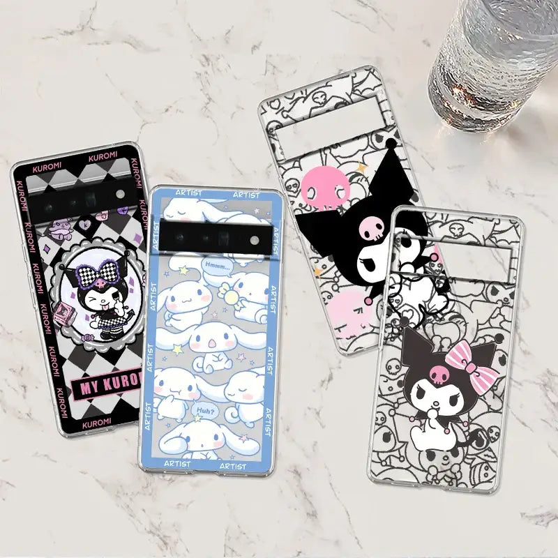 A collection of disney phone cases