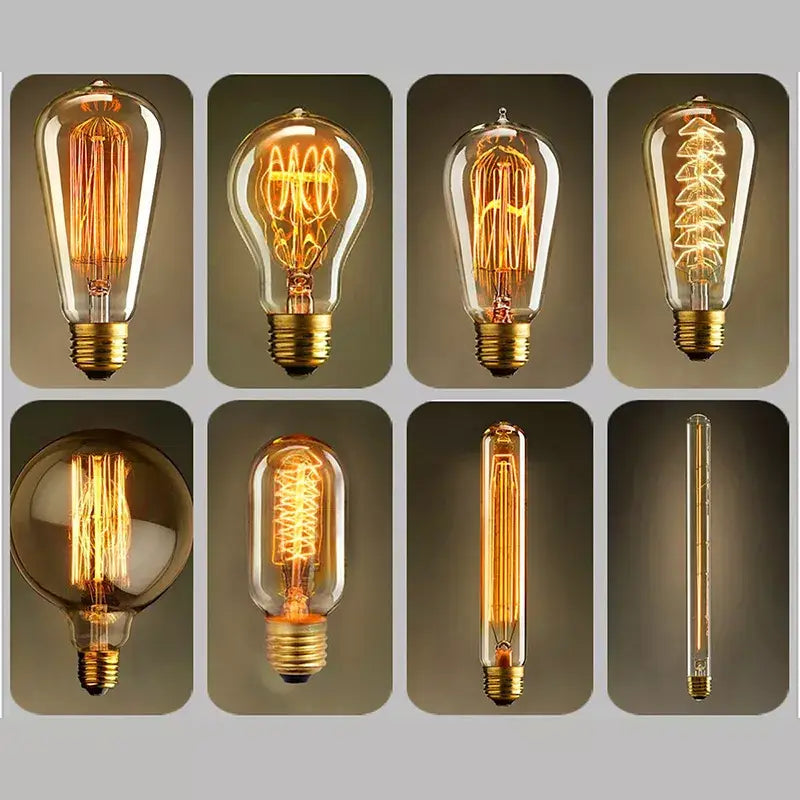A collection of light bulbs