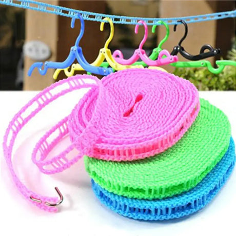 colorful plastic rope with hooks