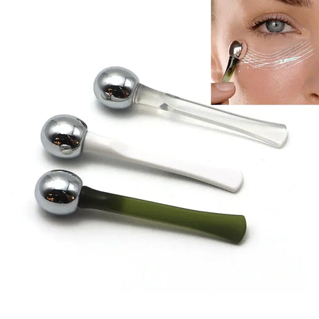a pair of eyebrow piercings with a woman’s face