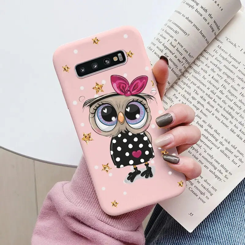 cute owl phone case
