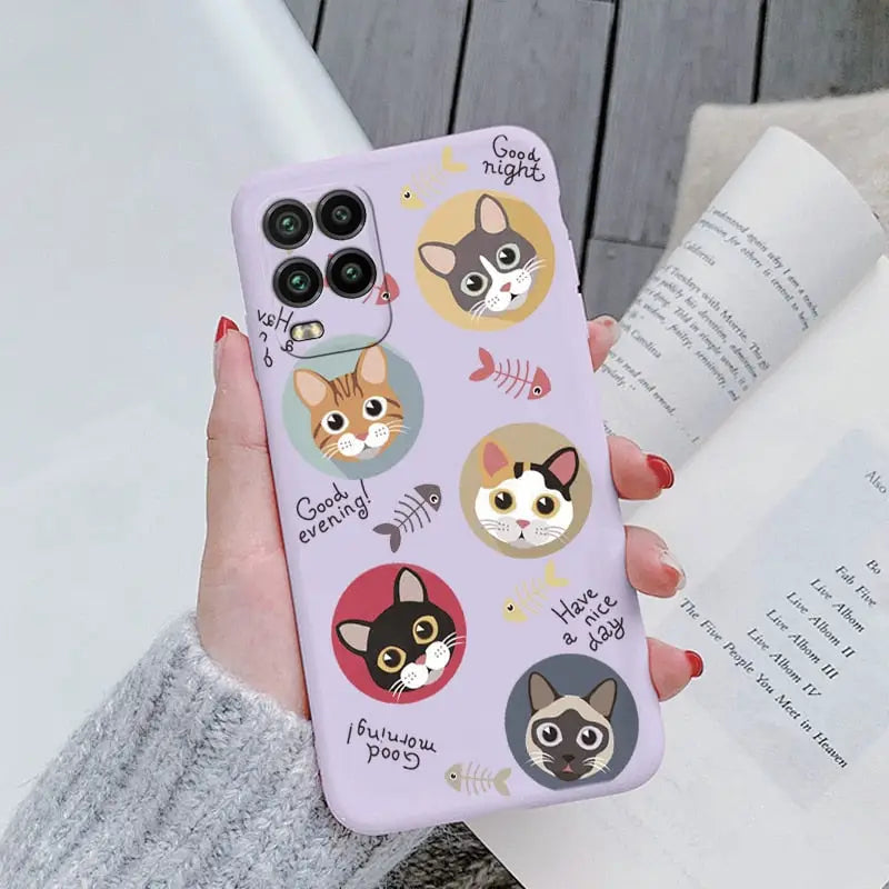 cute cat phone case
