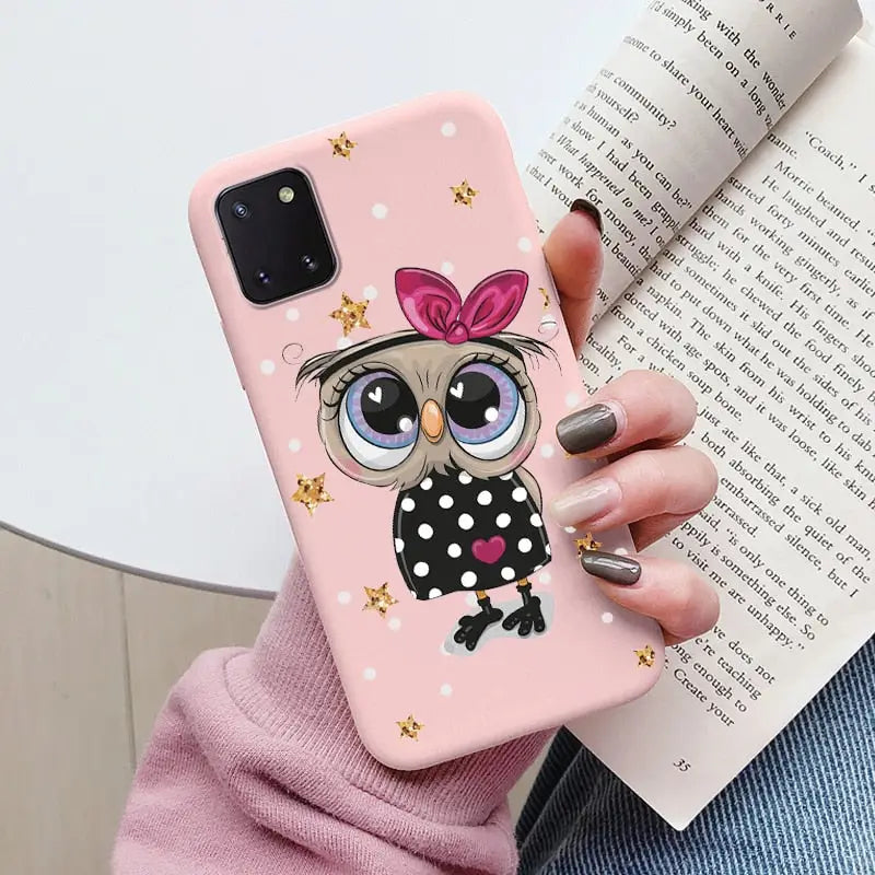 cute owl phone case