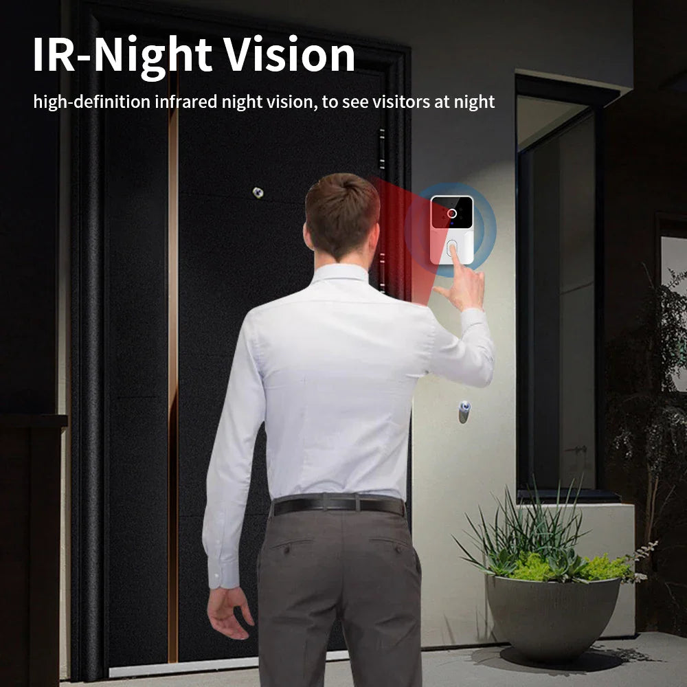 Doorbell with night vision.