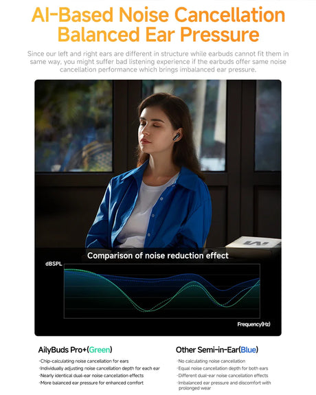 Earbud advertisement.