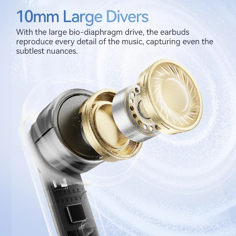Earbud internal components.