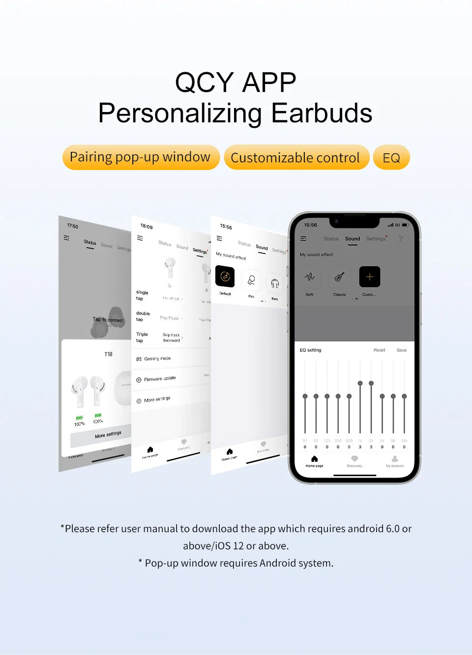 Earbud personalization app.