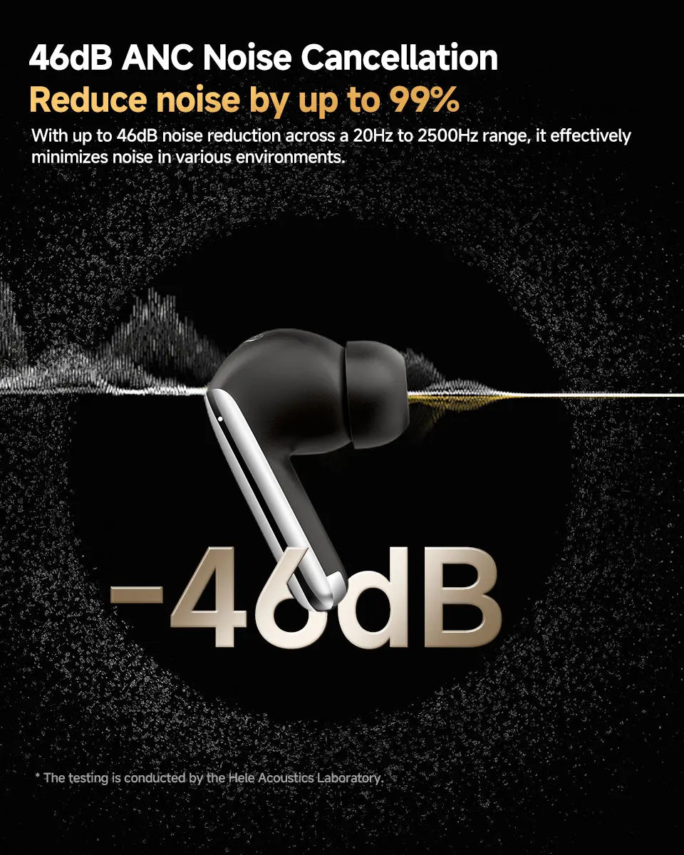 Noise-canceling earbud.