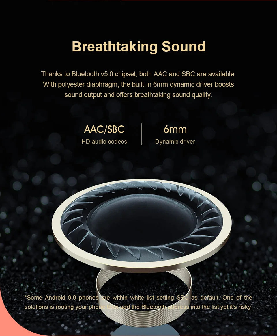 Earbud speaker component.