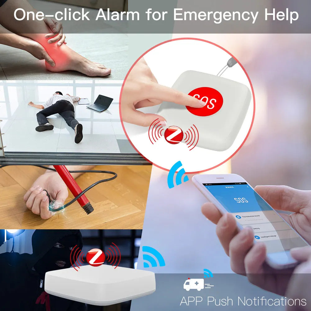 Emergency help alarm system.
