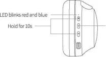 Ergonomic computer mouse with buttons.
