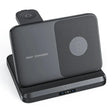Fast charging wireless charging pad with multiple device support and a 3-in-1 design.