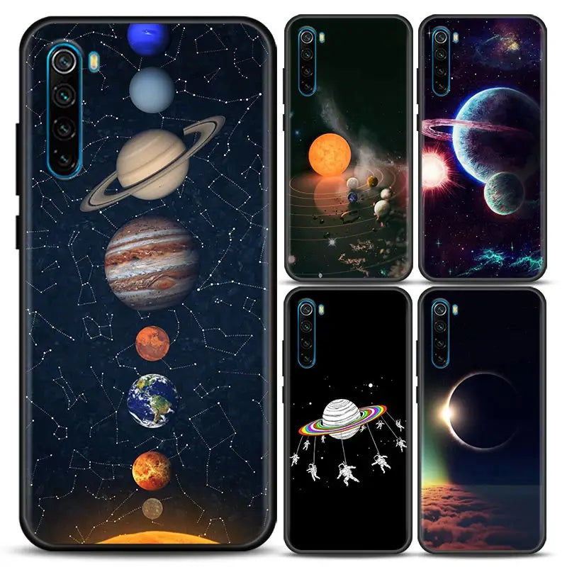 the planets and stars phone case