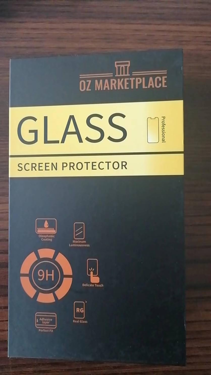 Glass screen protector packaging.