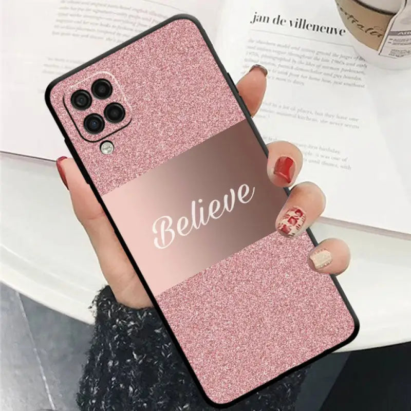 glitter phone case