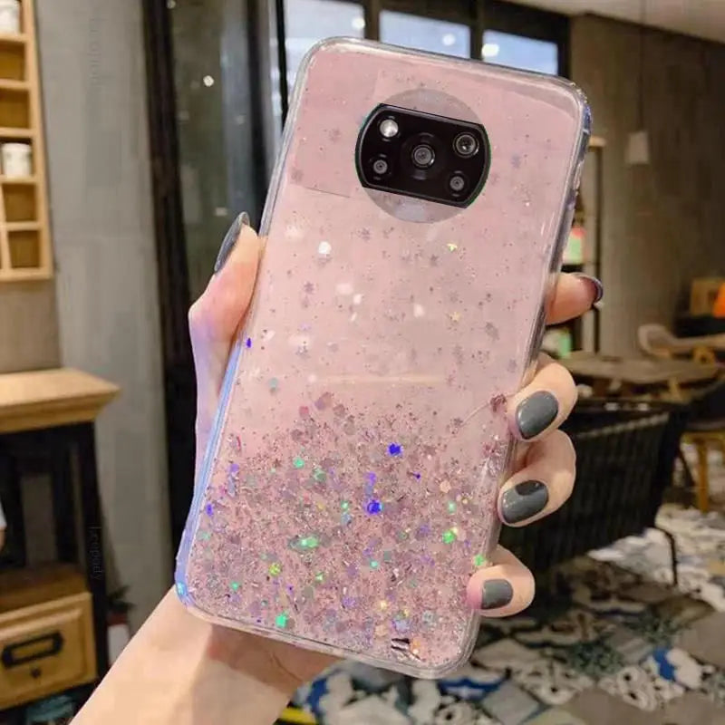 glitter phone case