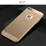 a gold iphone case with a holed design on the back