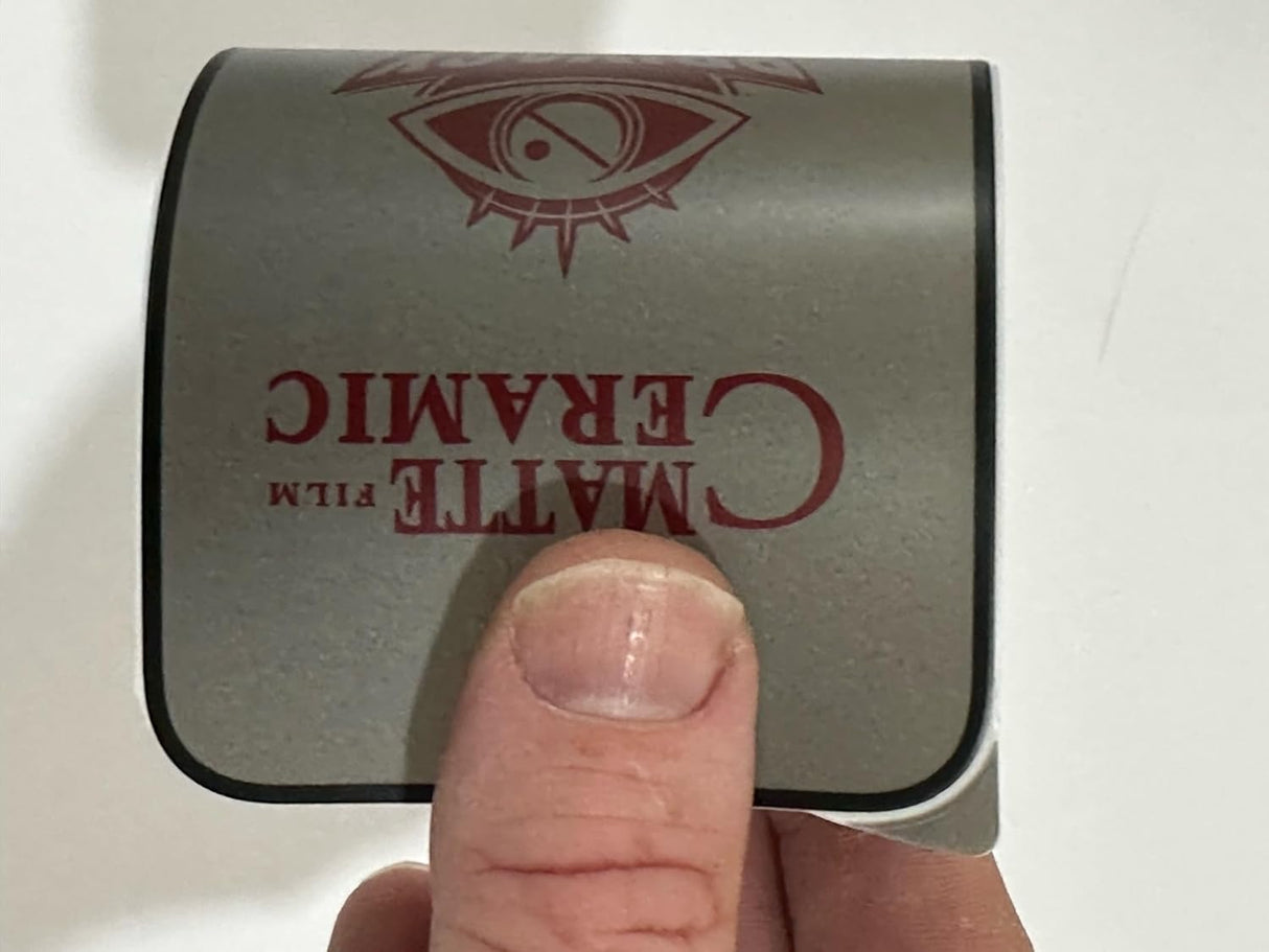 Gray ceramic matte film packaging.