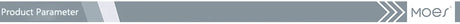 Gray product parameter banner.