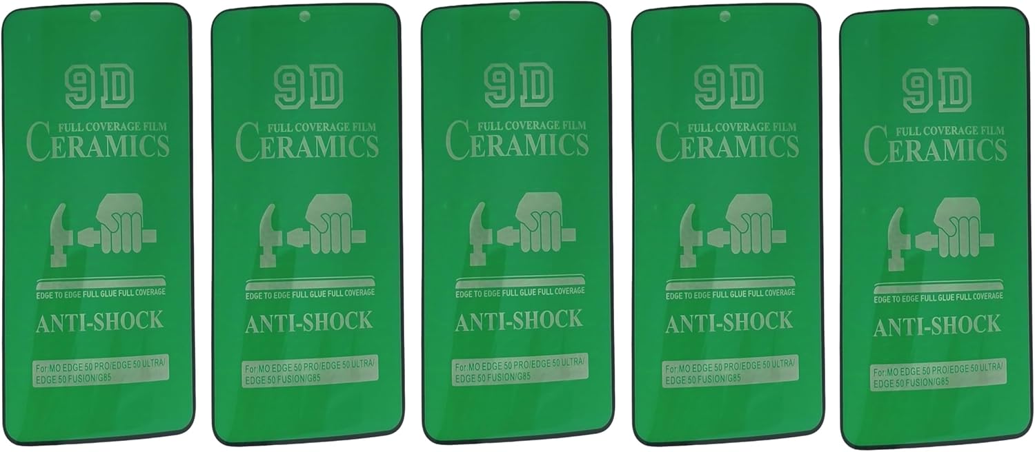 Green anti-shock screen protectors.