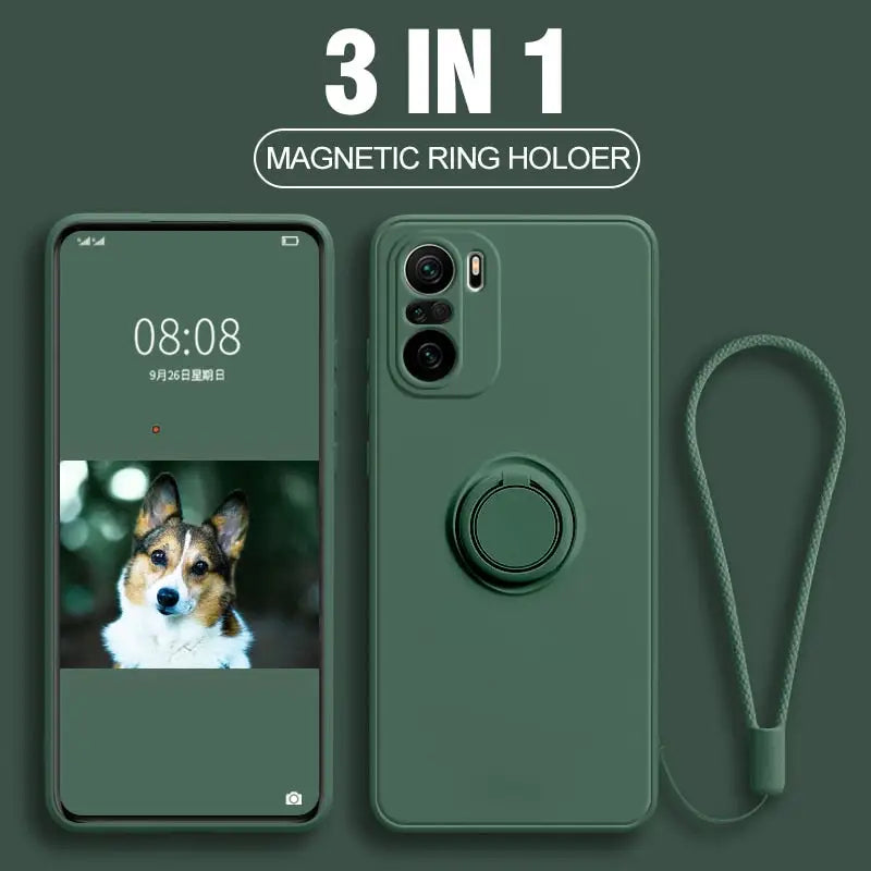 the 3 in 1 magnetic ring holder for iphone 11