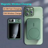 there is a green phone with a charging dock and a wireless charger