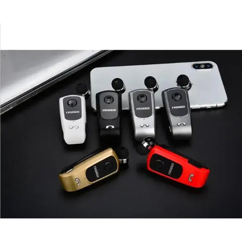 A group of four different colors of cell phones