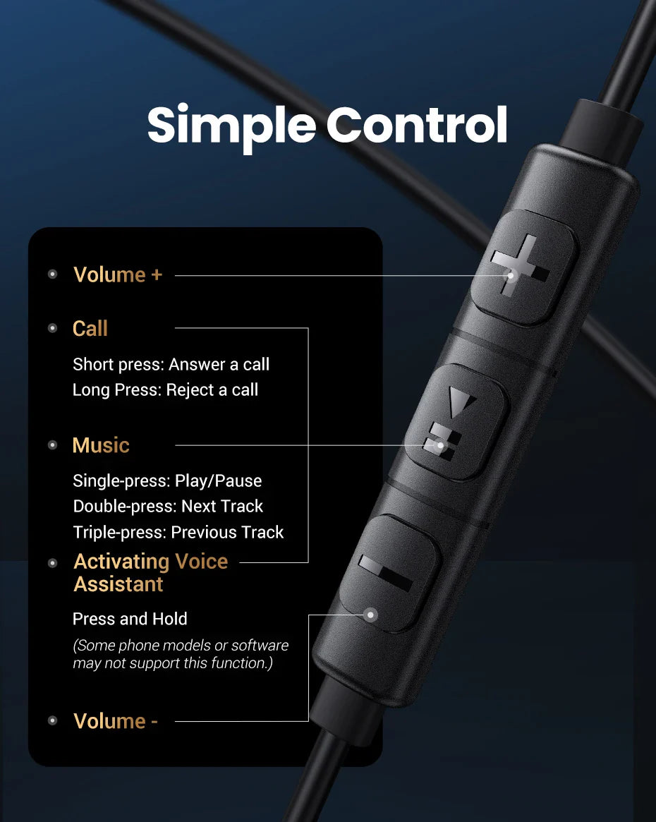 Headphone control module.