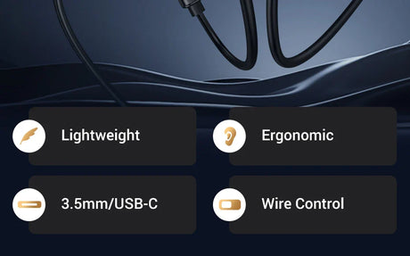 Headphone features.