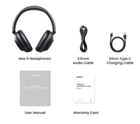 Headphones and accessories.