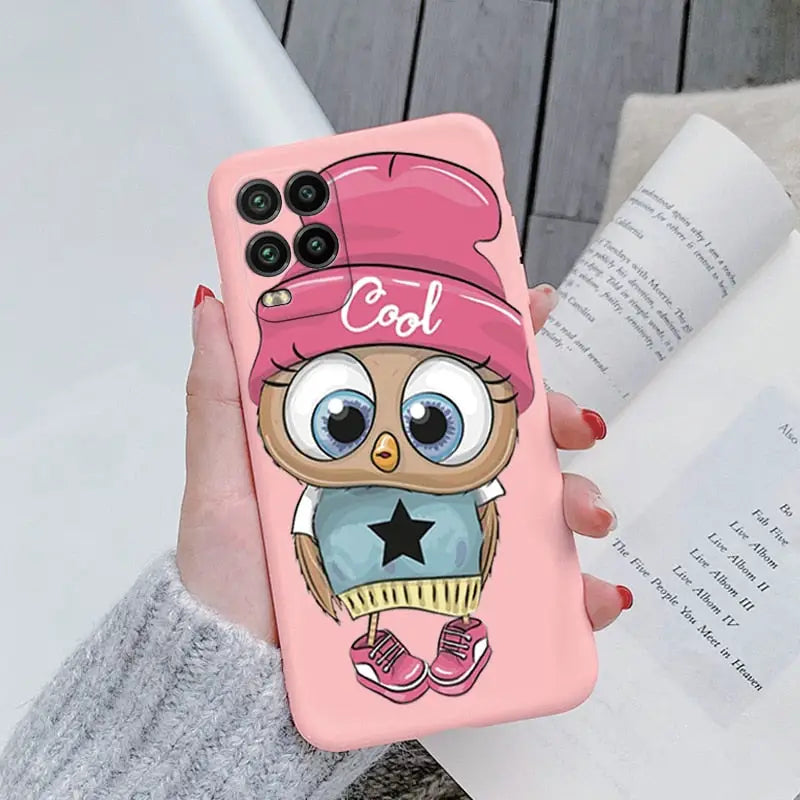 cartoon owl phone case