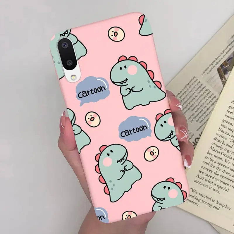 cartoon cat phone case