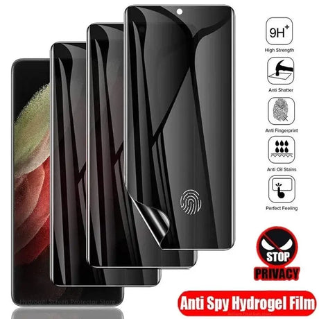 2x anti spy screen protector film for samsung galaxy note 8