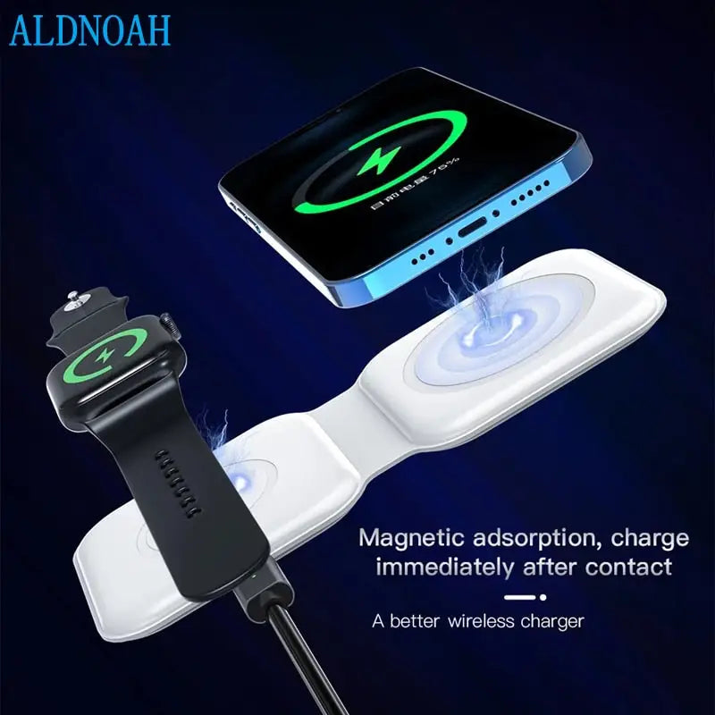 an image of an iphone charging station with a charging cable