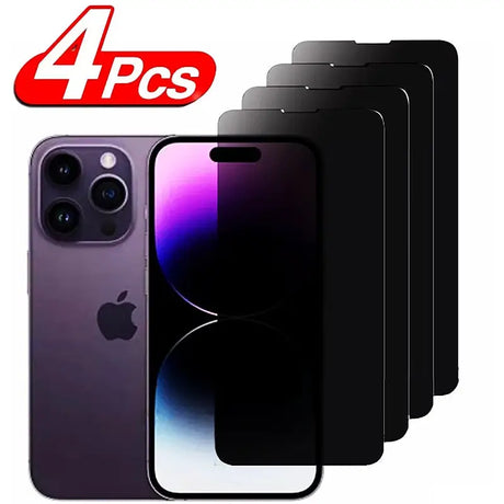 4x iphone 11 pro max screen protector glass film for iphone 11