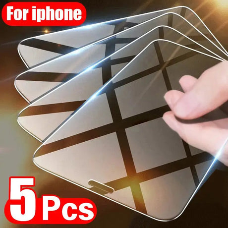 5pcs tempered tempered screen protector for iphone 6
