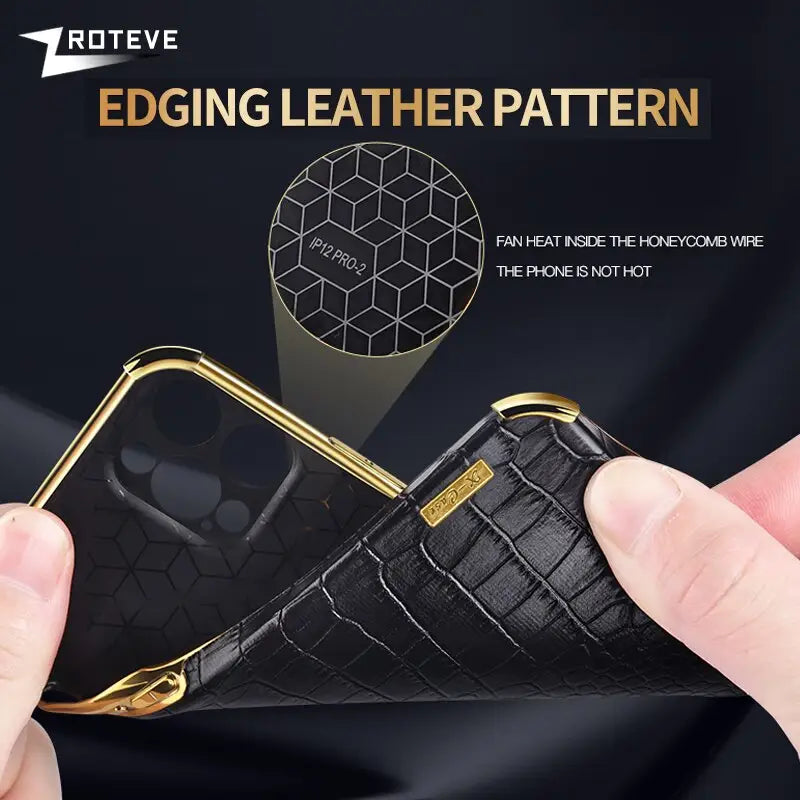 the new iphone case is designed to look like a crocodile skin
