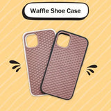 a pair of iphone cases with the words waf case