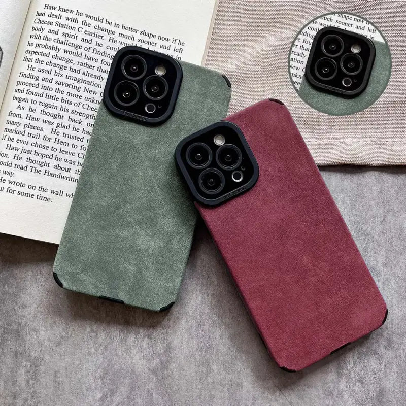 The iphone case is made from recycled materials