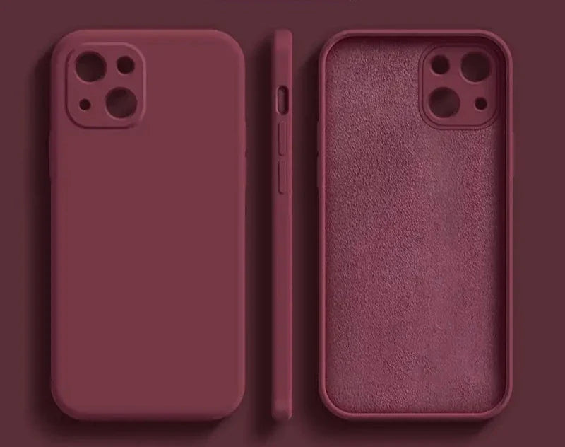 the iphone case is shown in three different colors