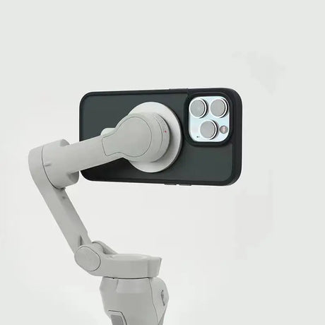 the iphone holder is attached to a smartphone